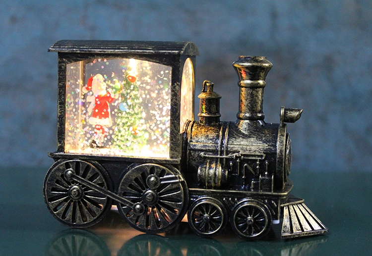 Trenli Yılbaşı Işıklı Kar Küresi Model 2 ( Lisinya ) Trenli Yılbaşı Işıklı Kar Küresi Model 2 ( Lisinya )