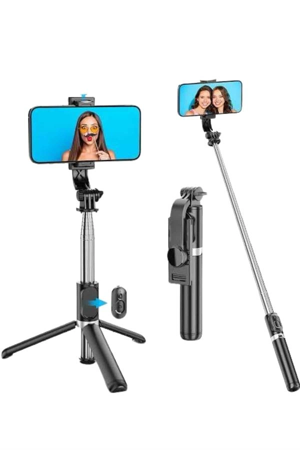Tripod Selfie Çubuğu Bluetooth Kumandalı Kablosuz Led Işıklı ( Lisinya ) Tripod Selfie Çubuğu Bluetooth Kumandalı Kablosuz Led Işıklı ( Lisinya )