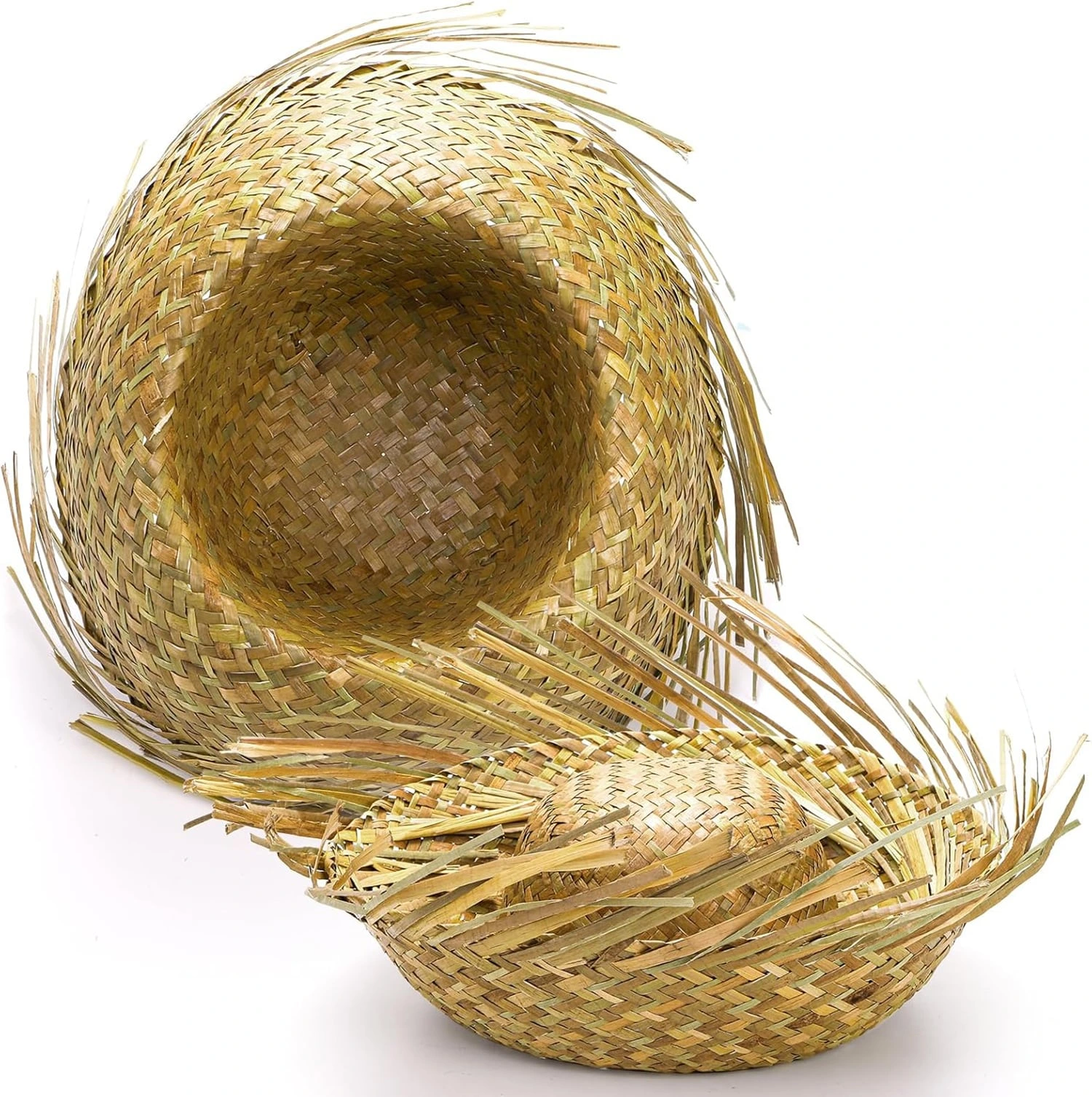 Tropikal Parti Natural Hasır Şapka ( Lisinya ) Tropikal Parti Natural Hasır Şapka ( Lisinya )