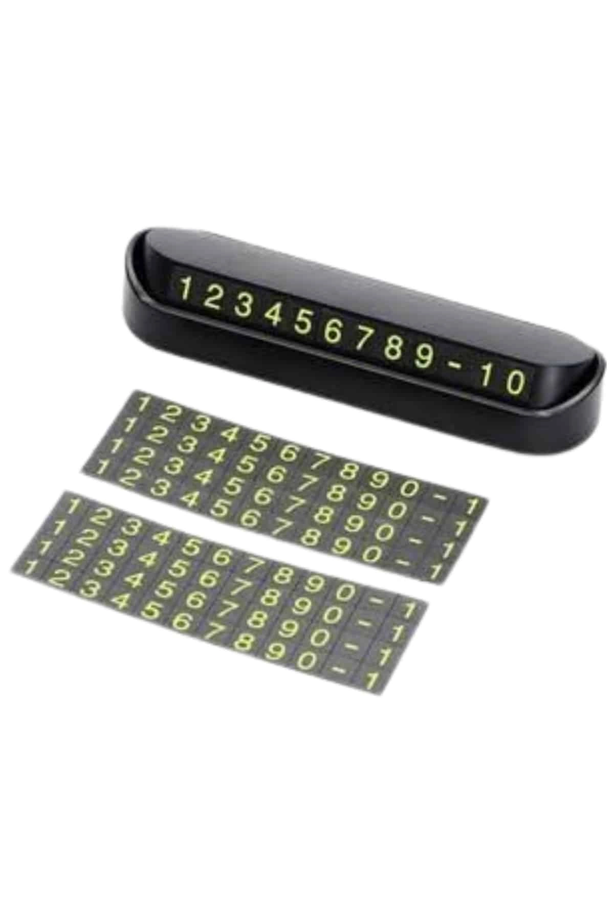 Tüm Araçlara Uyumlu Araç Içi Park Numaratör Oto Araç Numaratör ( Lisinya )