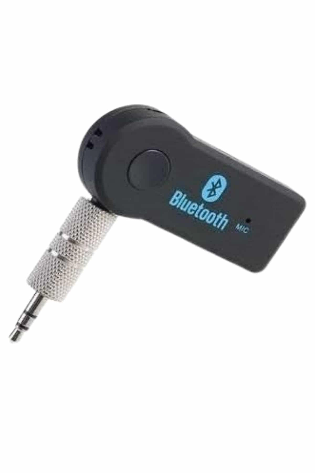 Tüm Cihazlara Uyumlu Bluetooth Aux Araç Kiti Siyah ( Lisinya )