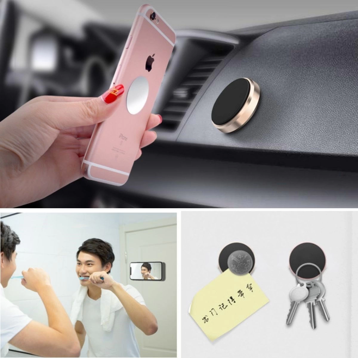 Tüm Modellerle Uyumlu Manyetik Araç İçi Telefon Tutucu Çok Amaçlı Güçlü Mıknatıs Tutucu ( Lisinya ) Tüm Modellerle Uyumlu Manyetik Araç İçi Telefon Tutucu Çok Amaçlı Güçlü Mıknatıs Tutucu ( Lisinya )