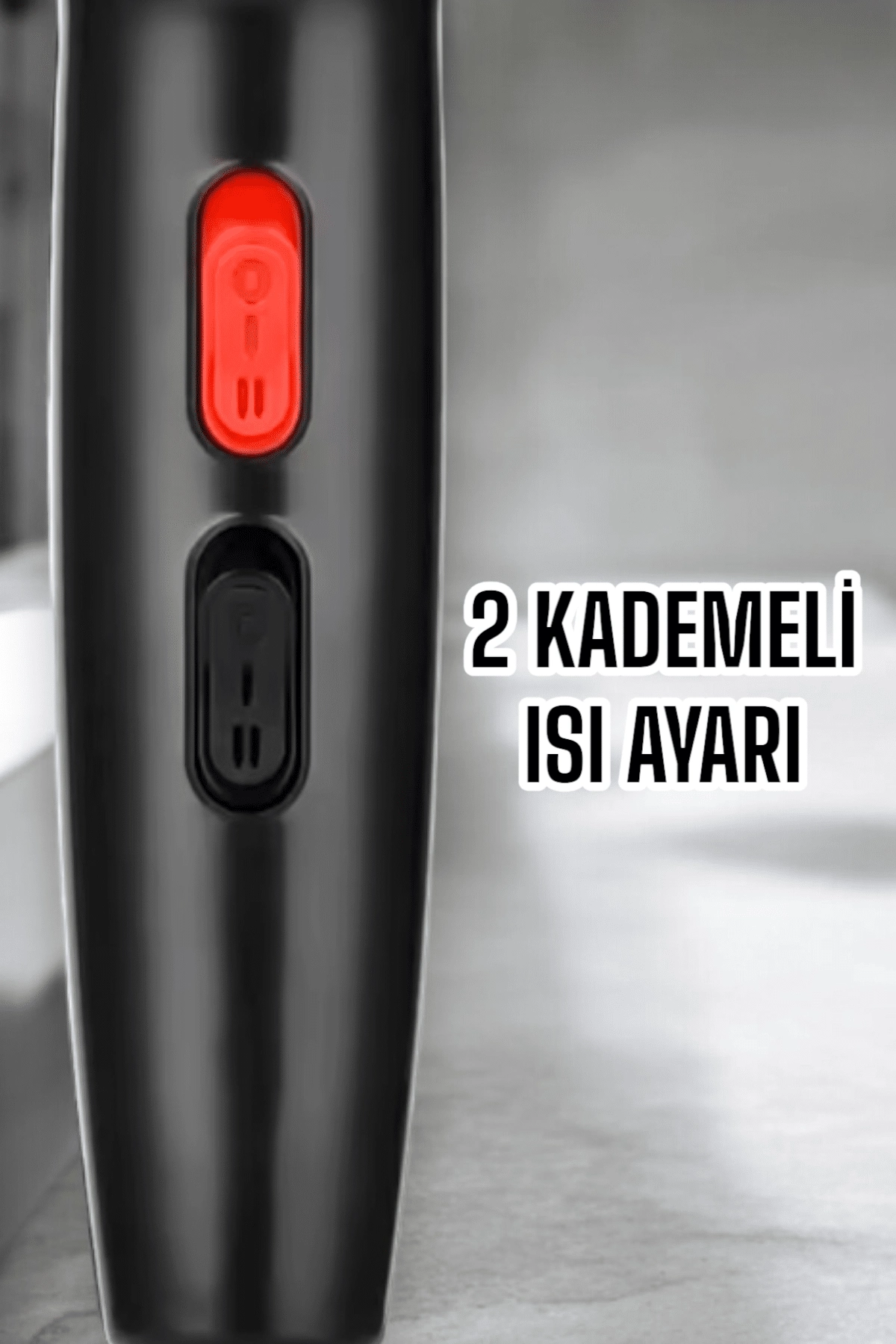 Tüm Saç Tiplerine Uygun, İki Kademeli Hız Ayarlı Fön Makinesi ( Lisinya ) Tüm Saç Tiplerine Uygun, İki Kademeli Hız Ayarlı Fön Makinesi ( Lisinya )