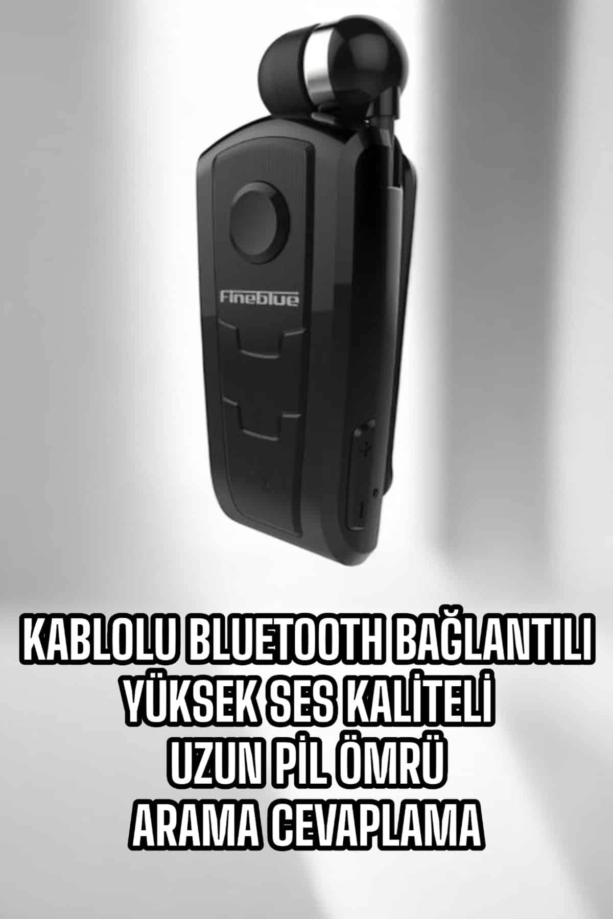 Tüm Telefonlara Uyumlu Mikrofonlu Titreşimli Makaralı Bluetooth Kulakiçi Kulaklık ( Lisinya )