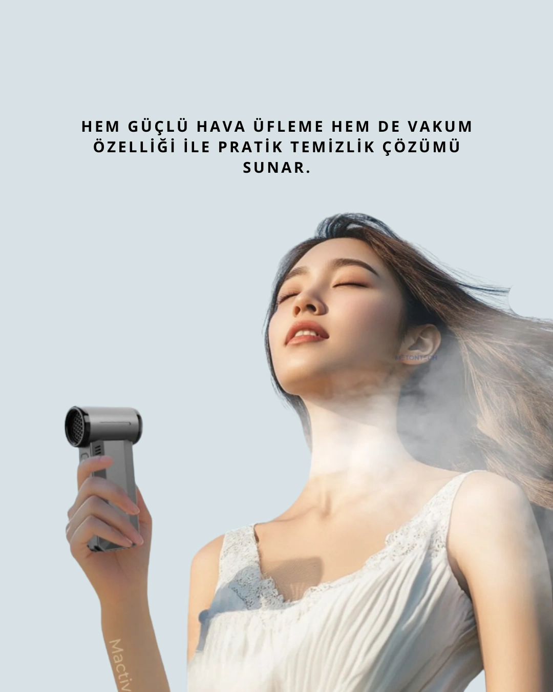 Turbo Güçlü Hava Üfleme Ve Vakum Makinesi Çok Fonksiyonlu Kullanım ( Lisinya )