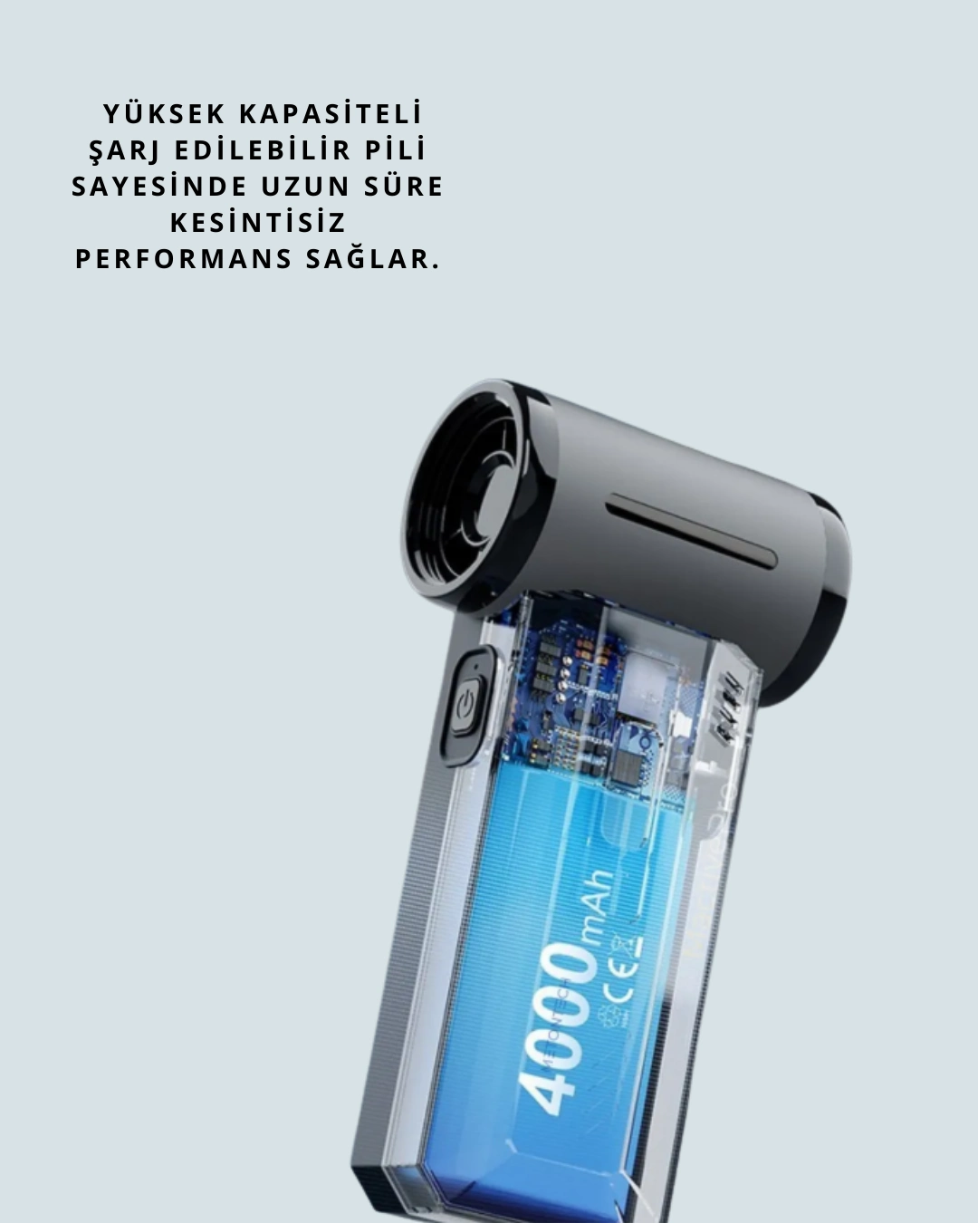 Turbo Güçlü Hava Üfleme Ve Vakum Makinesi Çok Fonksiyonlu Kullanım ( Lisinya )