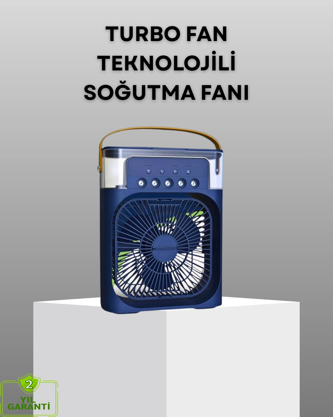 Turbo Teknolojili Ayarlanabilir Sessiz Masa Ve Ofis Fanı ( Lisinya )