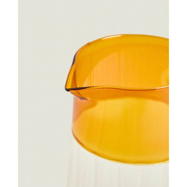 Turuncu Detaylı Cam Sürahi 1600 Ml ( Lisinya ) Turuncu Detaylı Cam Sürahi 1600 Ml ( Lisinya )