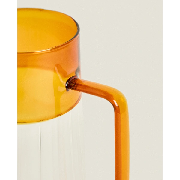 Turuncu Detaylı Cam Sürahi 1600 Ml ( Lisinya ) Turuncu Detaylı Cam Sürahi 1600 Ml ( Lisinya )