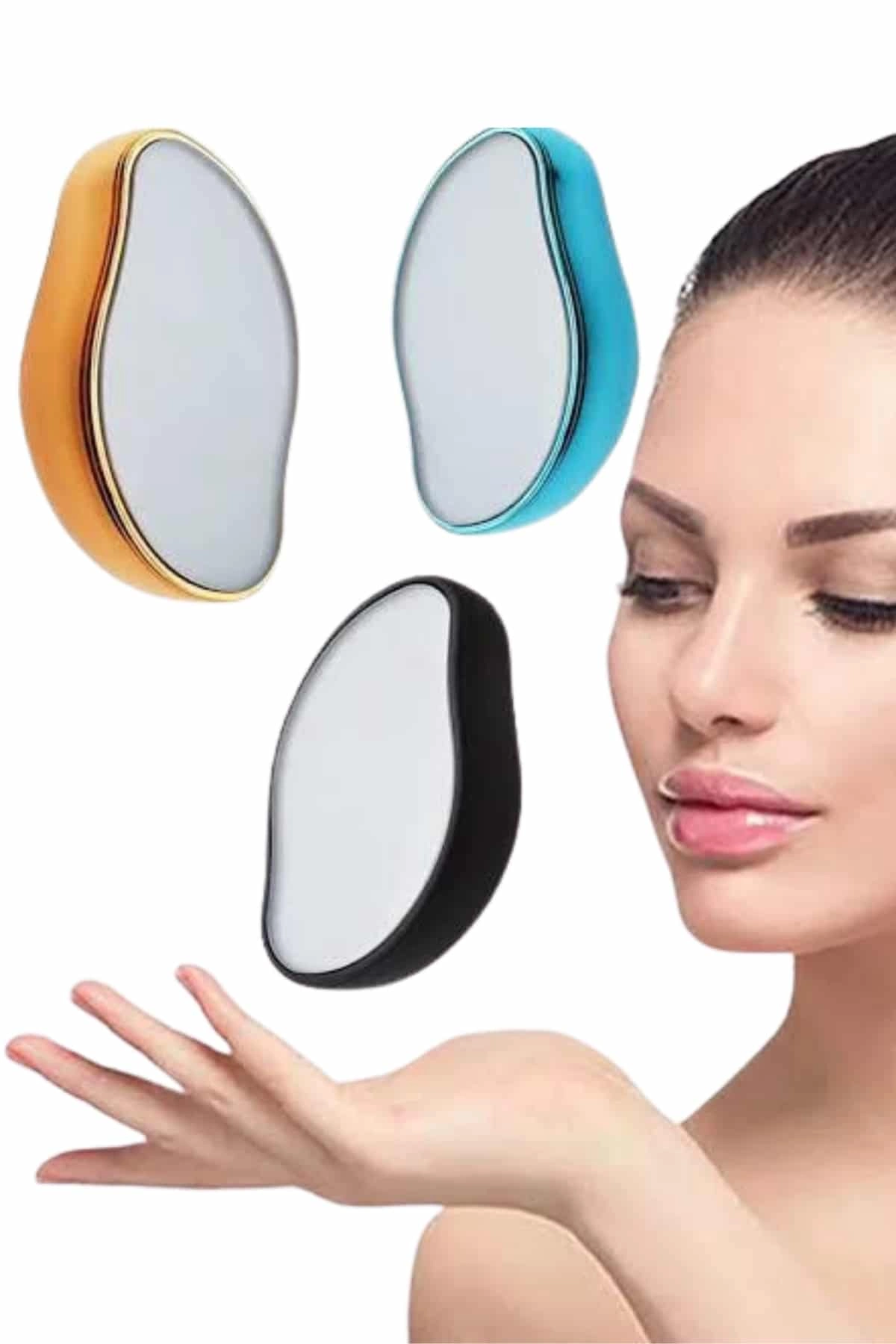 Tüy Silgi Kristal Epilasyon Acısız Ağrısız Ve Pratik Epilasyon Aleti ( Lisinya )