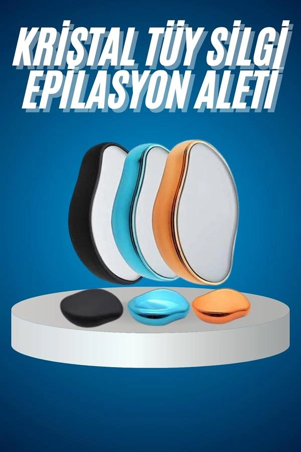 Tüy Silgi Kristal Epilasyon Acısız Ağrısız Ve Pratik Epilasyon Aleti ( Lisinya )