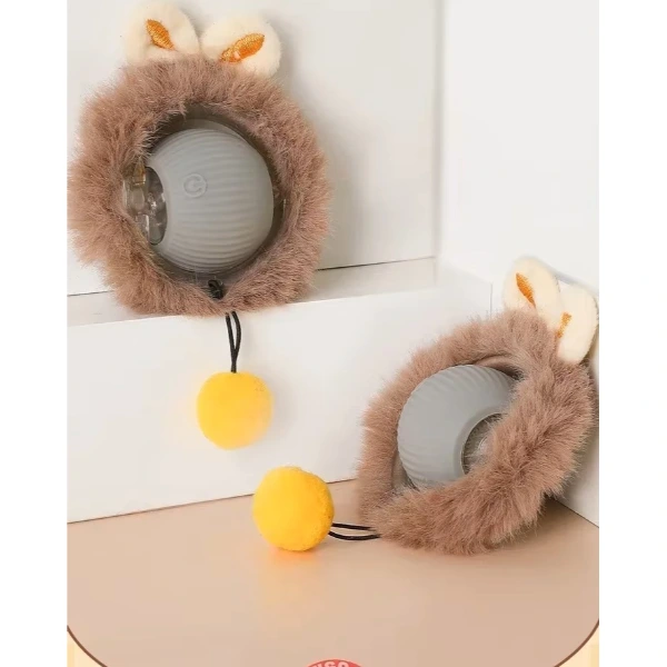 Tüylü Şarjlı Kedi Oyuncağı ( Lisinya )
