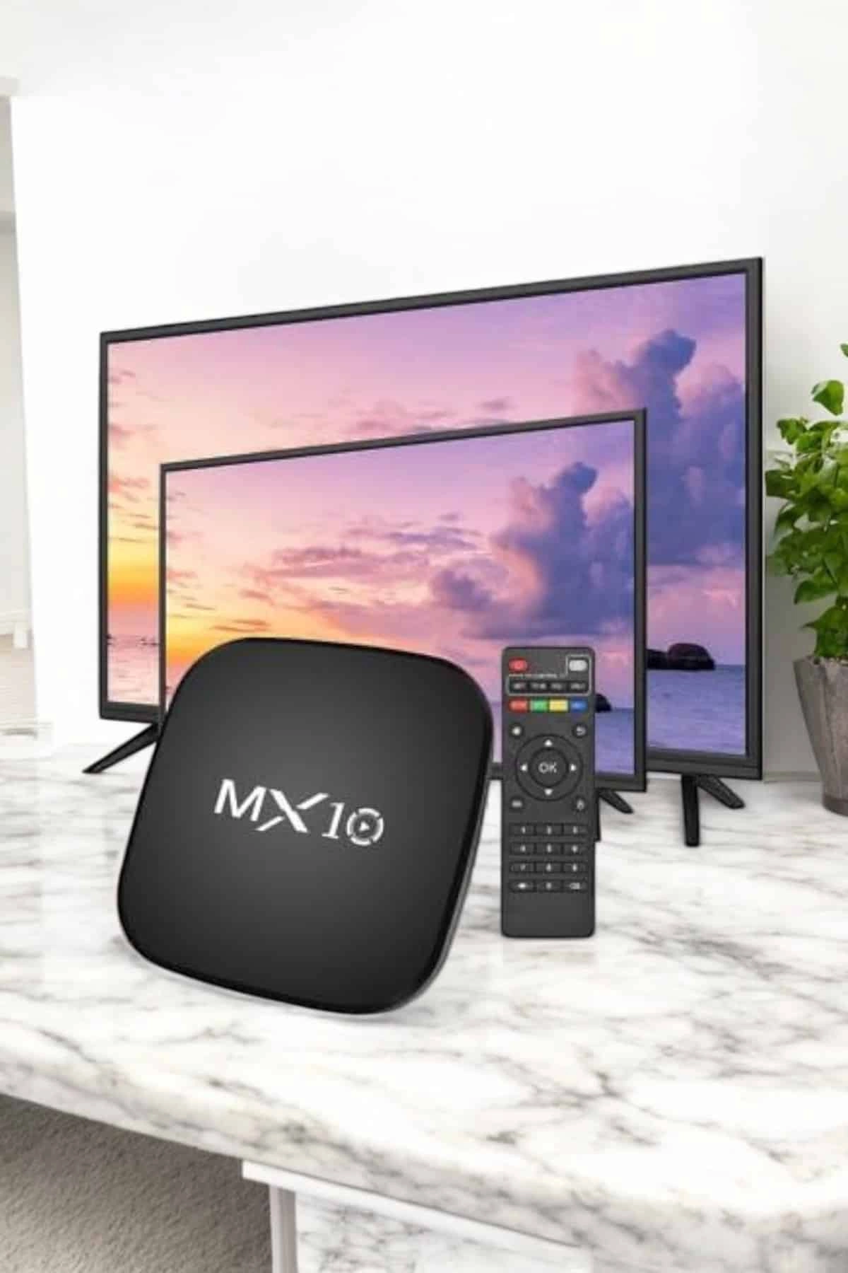 Tv Box Android Uyumlu 4 Çekirdekli Kablosuz Bağlantılı 4k ( Lisinya )
