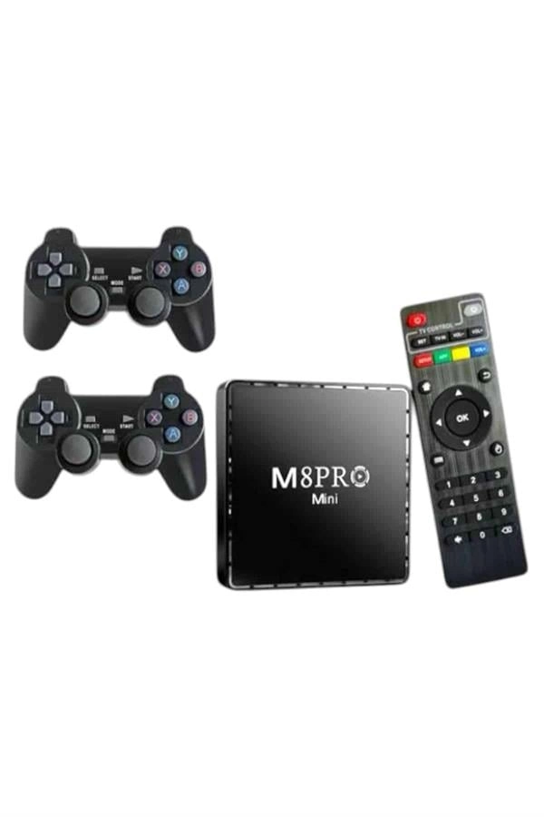 Tv Game Box Netflix Youtube 1000 Oyunlu Android Oyun Konsolu Kumandalı ( Lisinya )