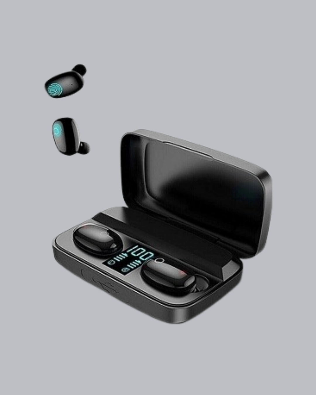 Tws Bluetooth Kulaklık 1800mah Şarj Kutulu Dijital Ekranlı ( Lisinya )