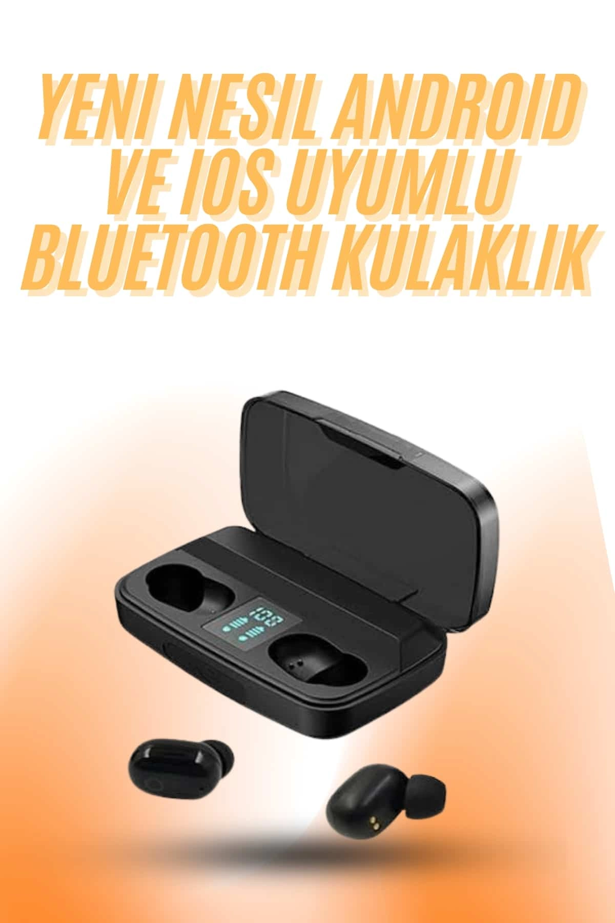 Tws Bluetooth Kulaklık 5.0 Bluetooth Bağlantılı Dokunmatik Kontrol Özelliği ( Lisinya )
