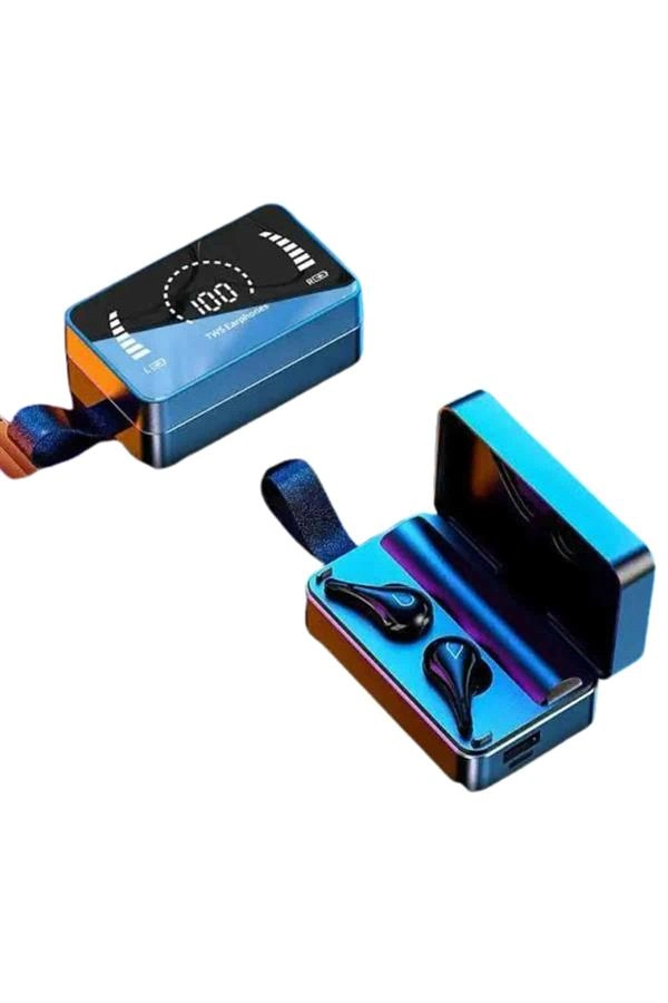 Tws Bluetooth Kulaklık Aynalı Kulaklık Dijital Göstergeli Dokunmatik Kontrol ( Lisinya )