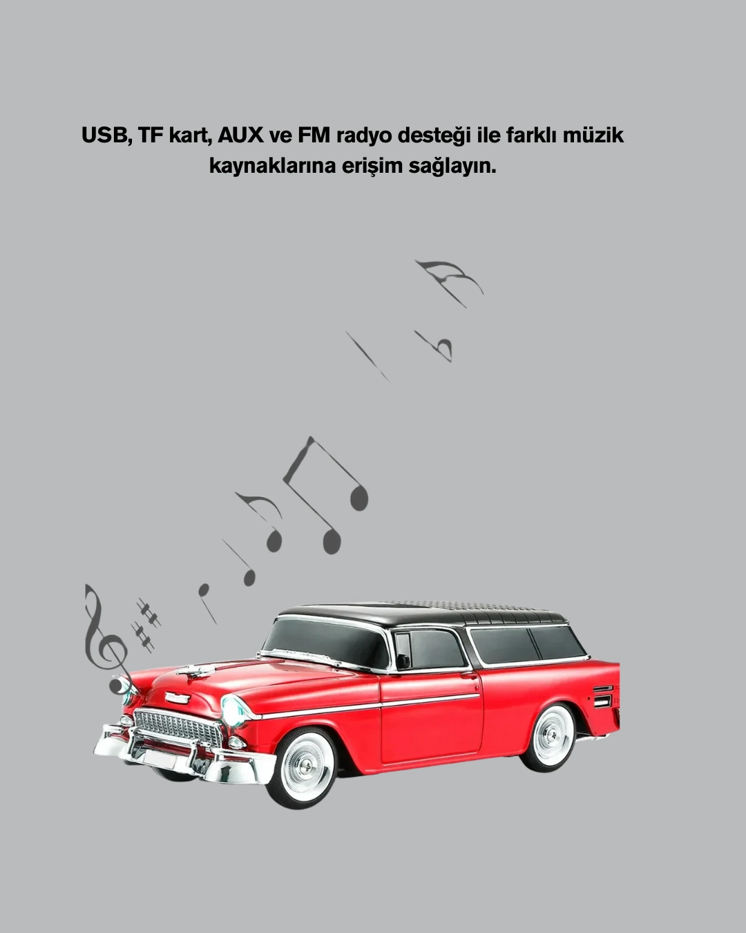 Tws Destekli Fm Radyo Ve Usb Girişli Hoparlör ( Lisinya )