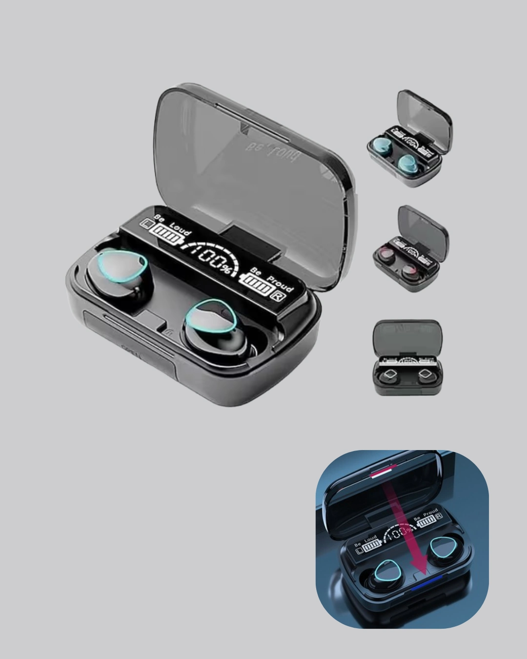 Tws Kablosuz Kulaklık Şarj Kutulu 20 Saat Kullanım Konforlu ( Lisinya )