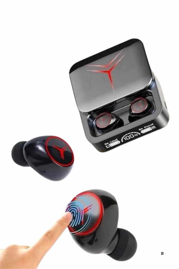 Tws Powerbank Kutulu Dijital Göstergeli Bluetooth Kulaklık Kablosuz Kulakiçi Kulaklık ( Lisinya )