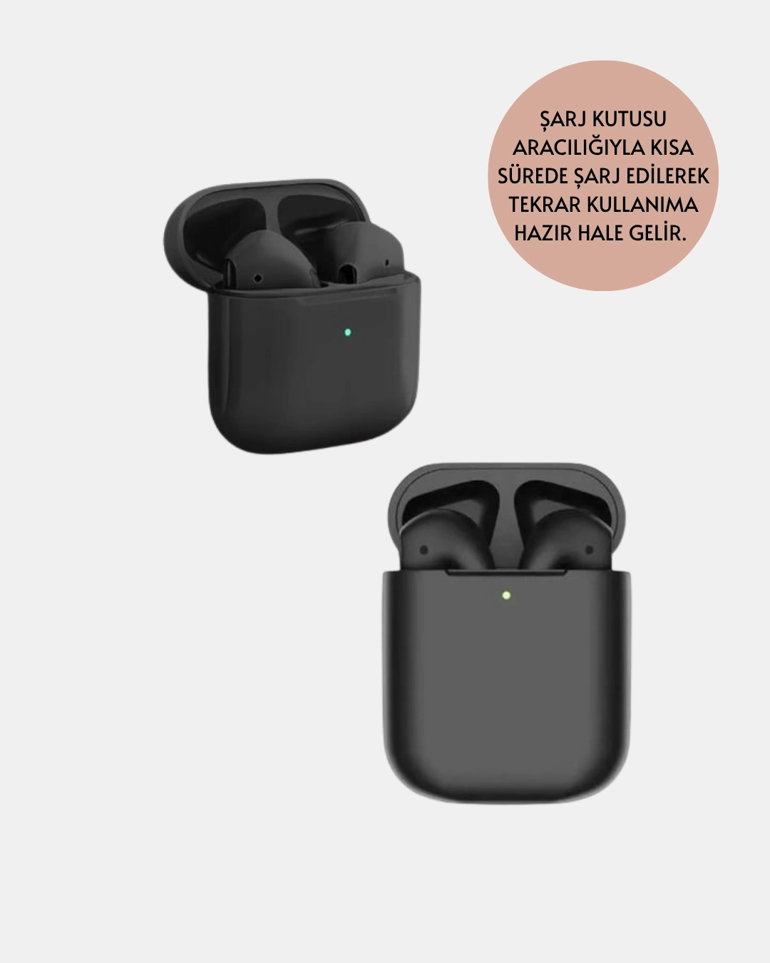 Tws Pro 5 Bluetooth Kulaklık – Kablosuz Ve Şarj Kutulu Tasarım ( Lisinya )