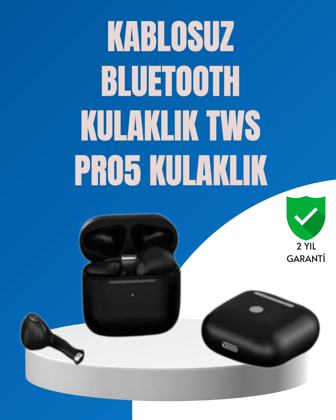 Tws Pro 5 – Hem Müzik Dinleme Hem Çağrı İçin İdeal Kulaklık ( Lisinya )