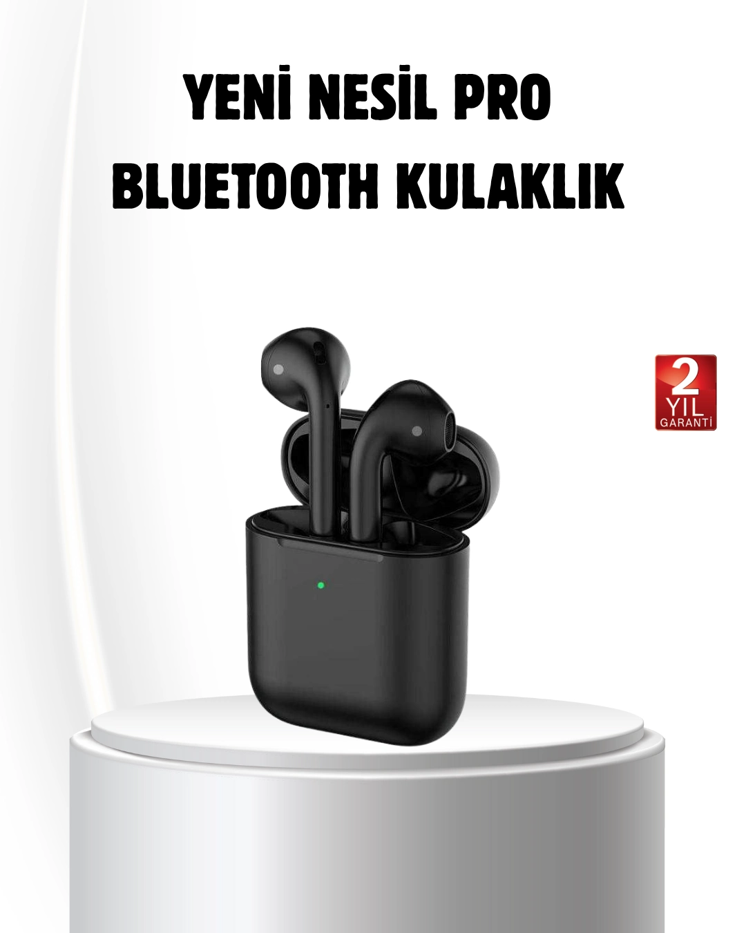 Tws Pro 5 Kablosuz Kulaklık – Bluetooth 5.1, Gürültü Engelleme, Uzun Pil Ömrü ( Lisinya )