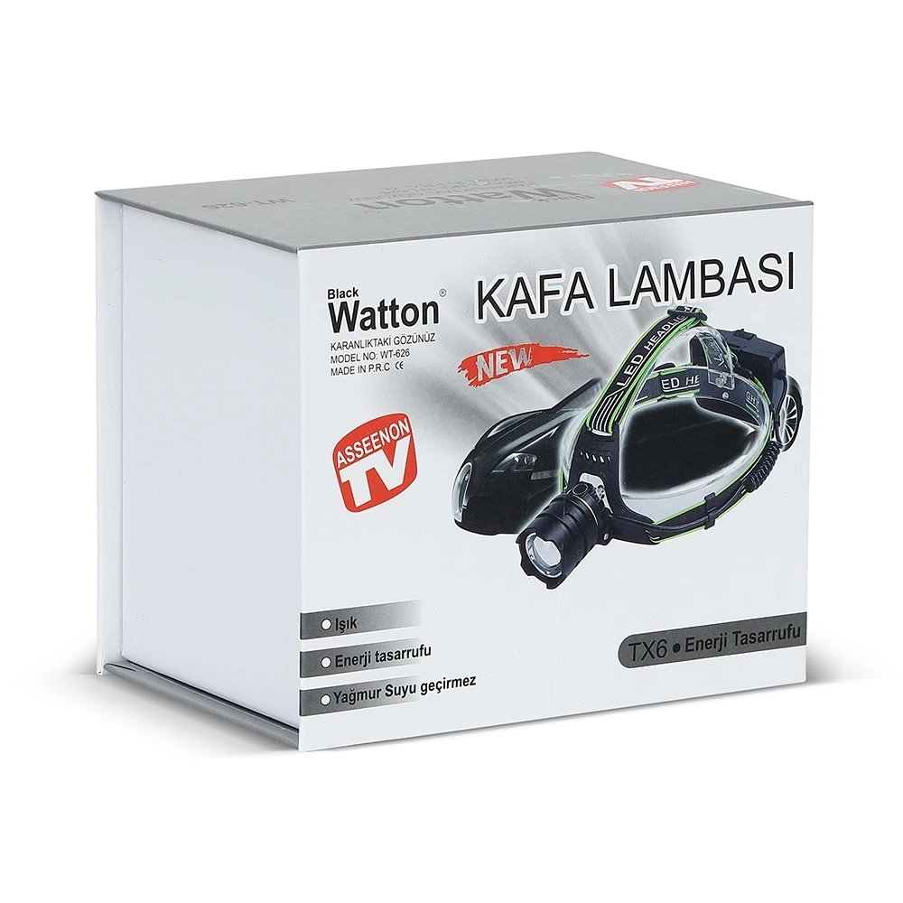 Tx6 Led Şarjlı Kafa Lambası  Wt-626 ( Lisinya )