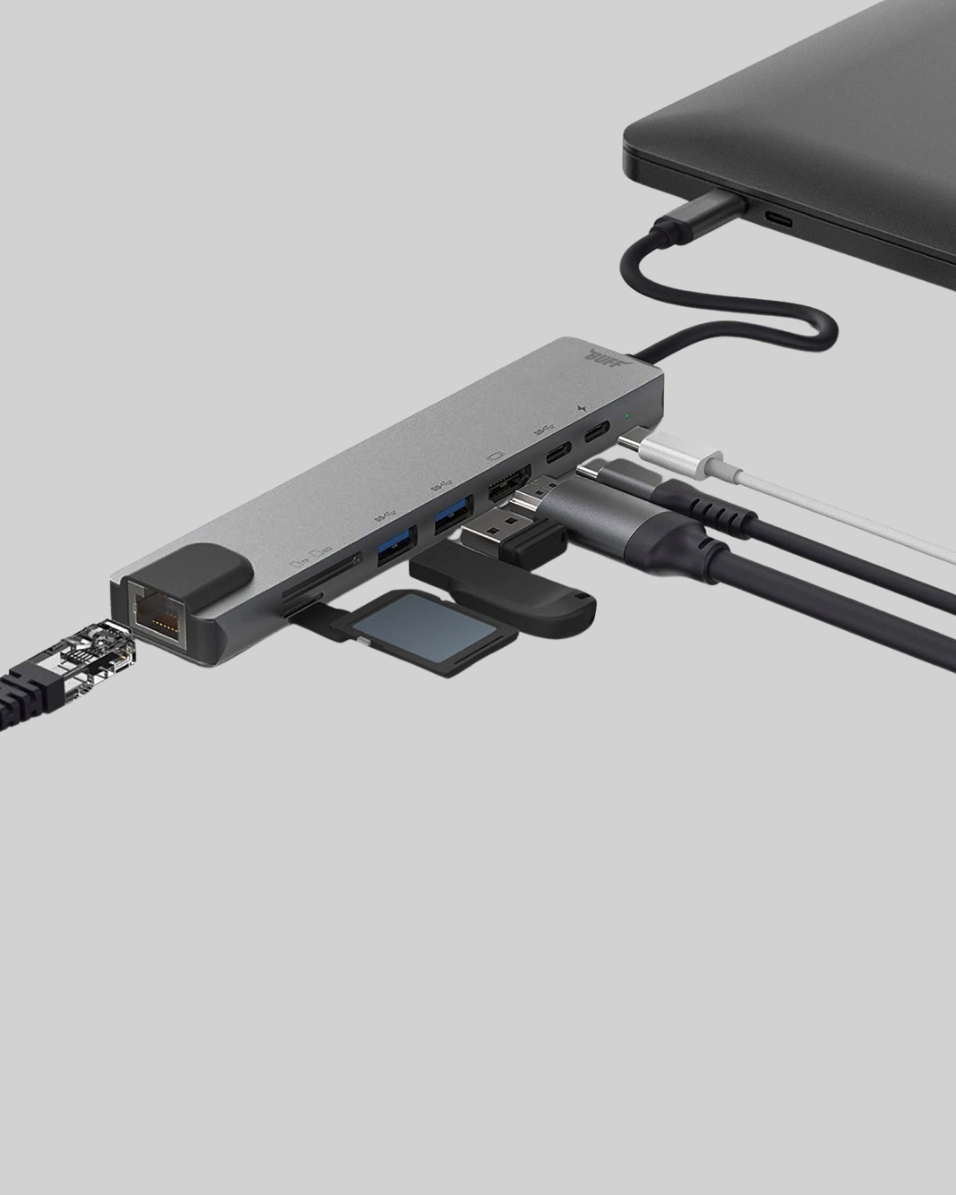 Type-c Çoklu Dönüştürücü – Alüminyum Gövde, Hızlı Veri Aktarımı Ve Şarj Desteği ( Lisinya ) Type-c Çoklu Dönüştürücü – Alüminyum Gövde, Hızlı Veri Aktarımı Ve Şarj Desteği ( Lisinya )