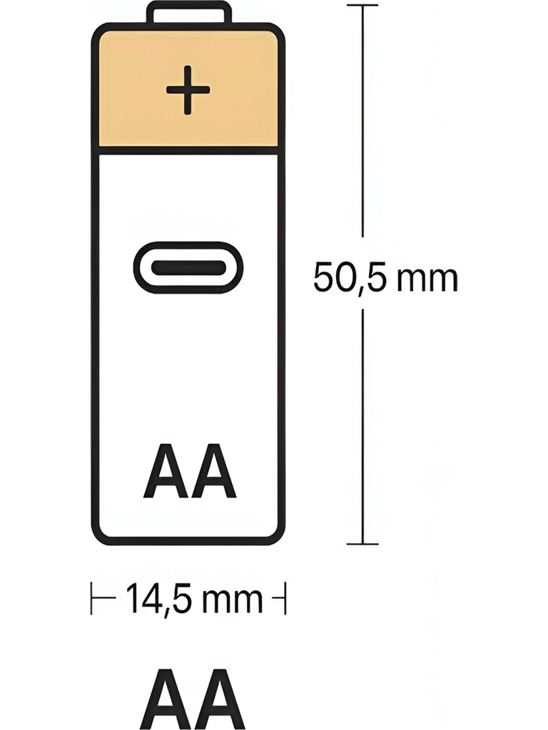 Type-c Şarjlı 2800mwh 1.5v Şarj Edilebilir 2’li Aa5 Kalın Pil - Lityum Iyon Batarya ( Lisinya ) Type-c Şarjlı 2800mwh 1.5v Şarj Edilebilir 2’li Aa5 Kalın Pil - Lityum Iyon Batarya ( Lisinya )