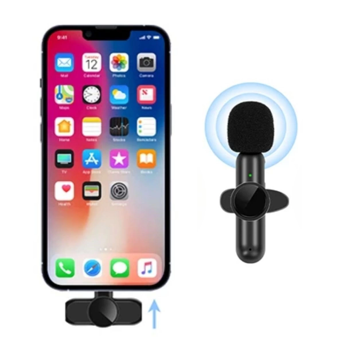 Type C Uyumlu İphone Dönüştürücülü Kablosuz Yaka Mikrofonu Android Ve İphone Uyumlu Mini Mikrofon ( Lisinya ) Type C Uyumlu İphone Dönüştürücülü Kablosuz Yaka Mikrofonu Android Ve İphone Uyumlu Mini Mikrofon ( Lisinya )