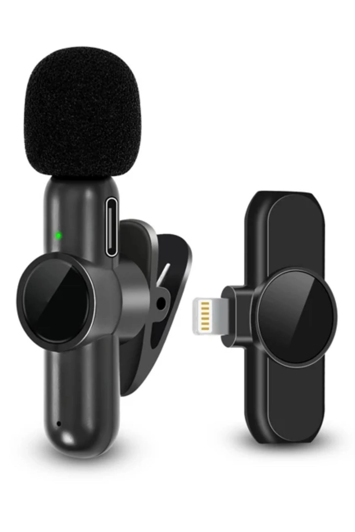 Type C Uyumlu İphone Dönüştürücülü Kablosuz Yaka Mikrofonu Android Ve İphone Uyumlu Mini Mikrofon ( Lisinya ) Type C Uyumlu İphone Dönüştürücülü Kablosuz Yaka Mikrofonu Android Ve İphone Uyumlu Mini Mikrofon ( Lisinya )