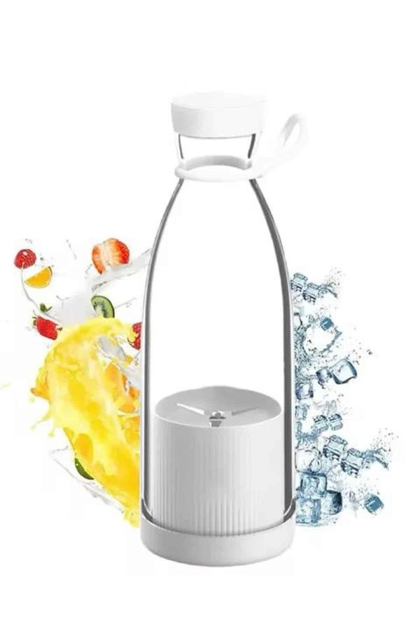 U Geçirmez Kablosuz Şarjlı Dayanıklı Taşınabilir Mini Blender ( Lisinya )
