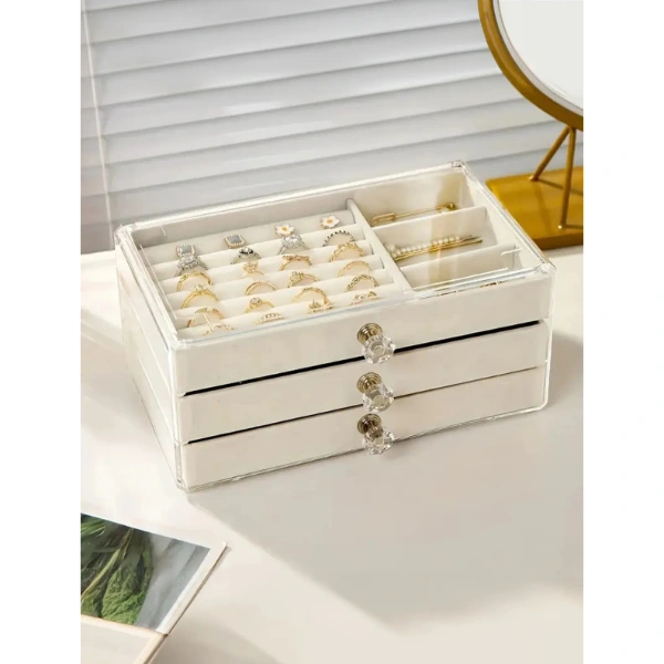 Üç Katlı Takı Organizeri ( Lisinya ) Üç Katlı Takı Organizeri ( Lisinya )