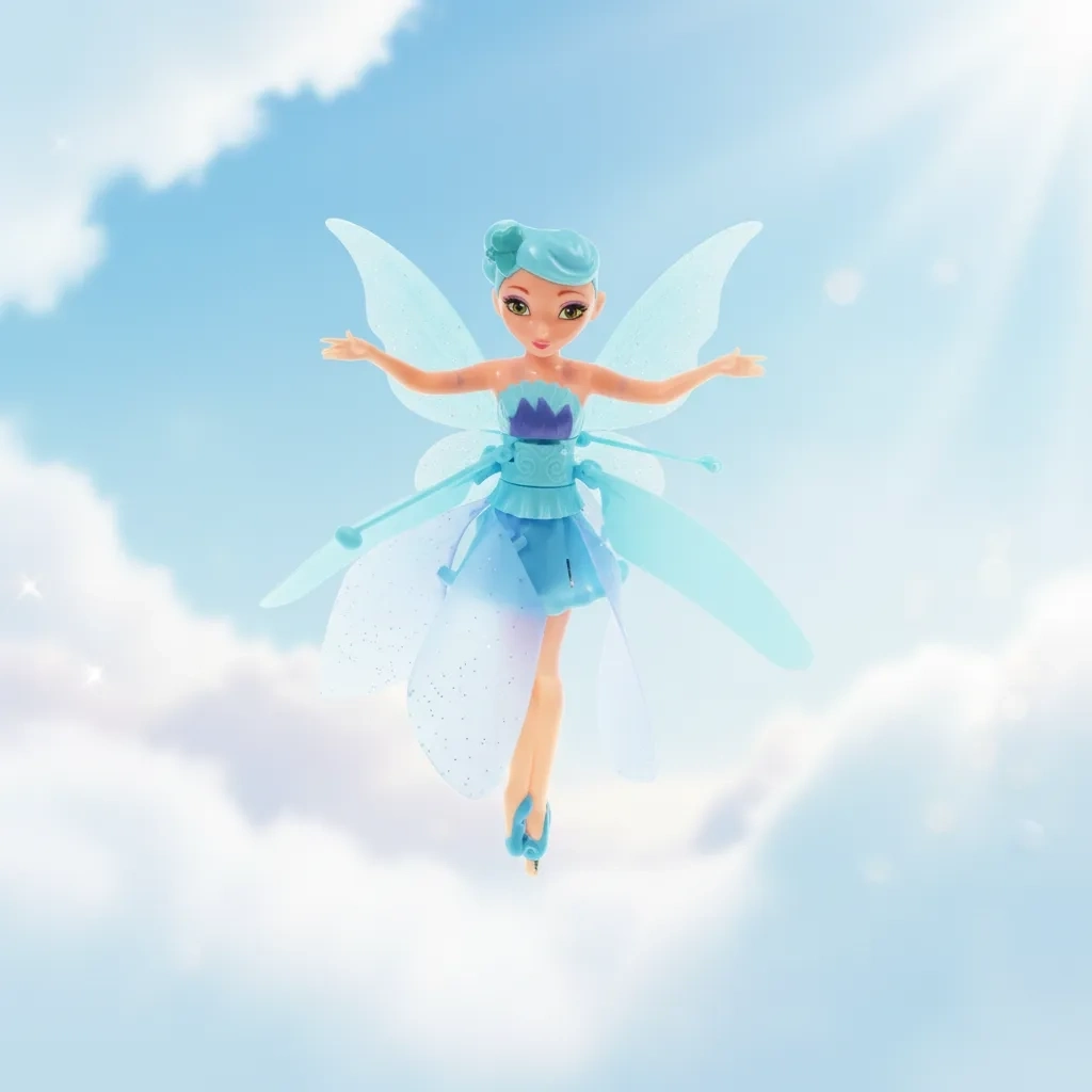 Uçan Peri Oyuncak Usb Kablolu ve Şarj Edilebilir Oyuncak Bebe Mavisi ( Lisinya ) Uçan Peri Oyuncak Usb Kablolu ve Şarj Edilebilir Oyuncak Bebe Mavisi ( Lisinya )