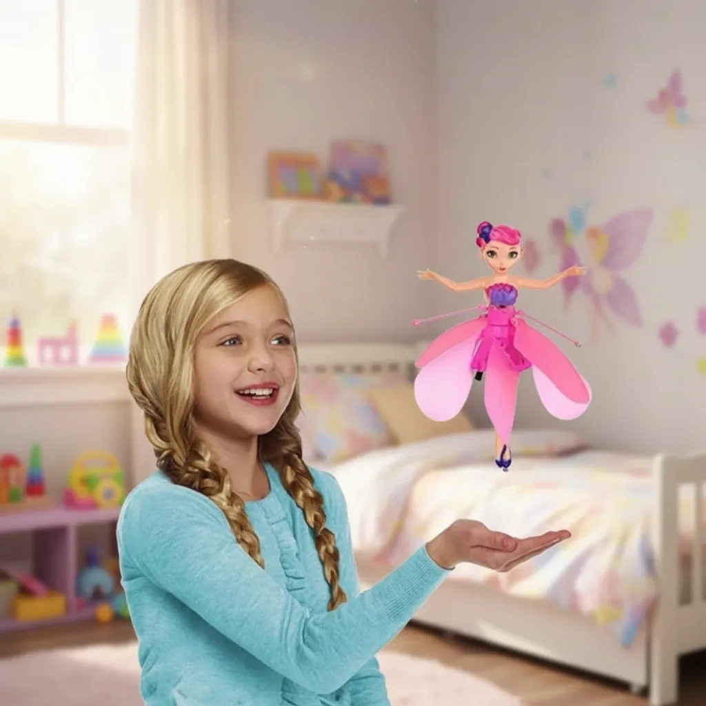 Uçan Peri Oyuncak Usb Kablolu ve Şarj Edilebilir Oyuncak Pembe Renkli ( Lisinya ) Uçan Peri Oyuncak Usb Kablolu ve Şarj Edilebilir Oyuncak Pembe Renkli ( Lisinya )