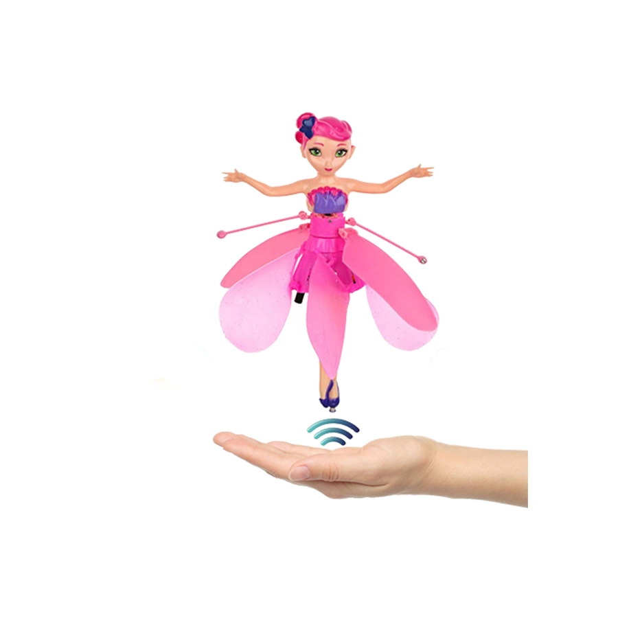 Uçan Peri Oyuncak Usb Kablolu ve Şarj Edilebilir Oyuncak Pembe Renkli ( Lisinya )
