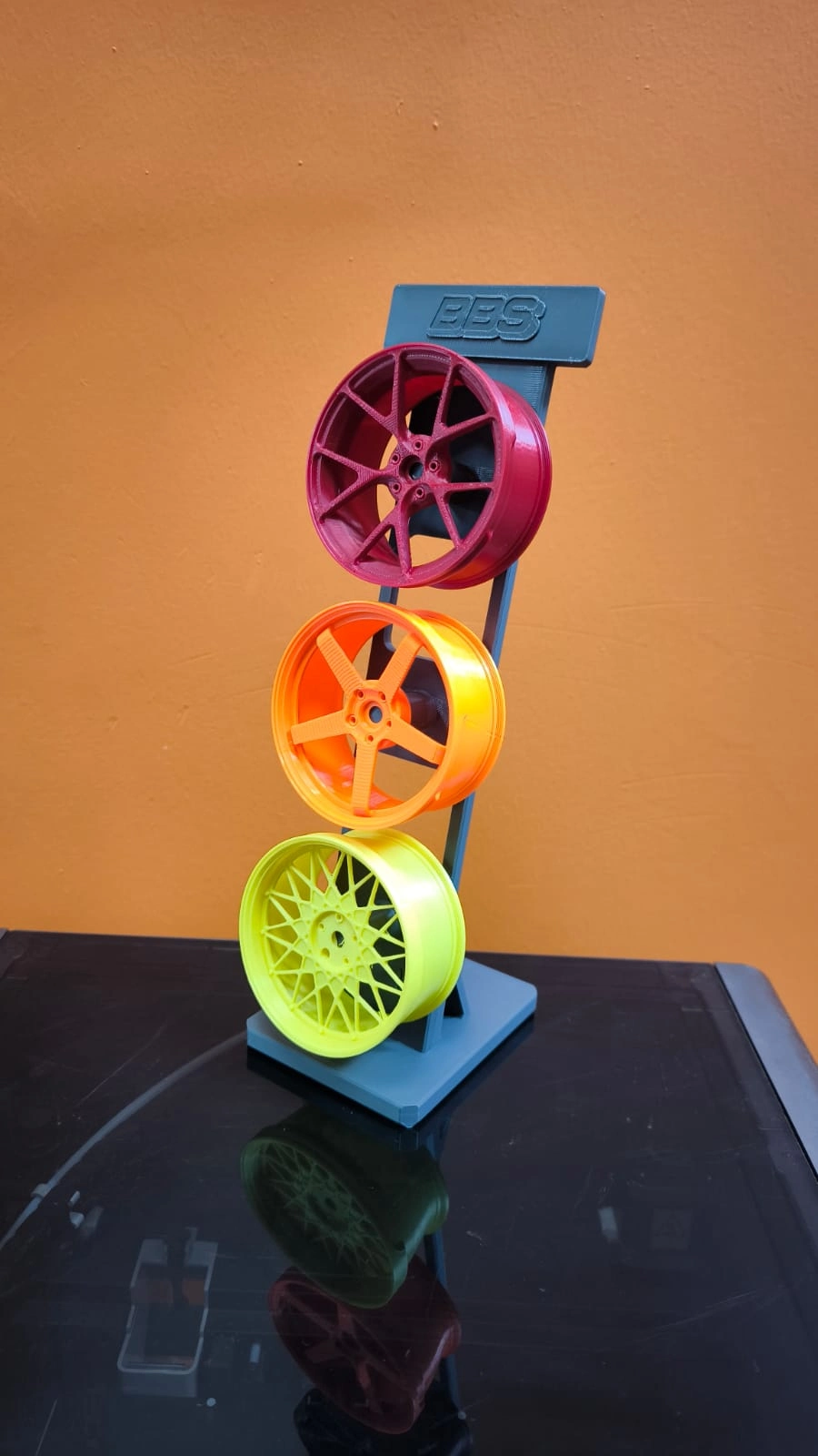 Üçlü Jant Dekoratif Aksesuar Renkli Modern Salon Dekoru ( Lisinya )