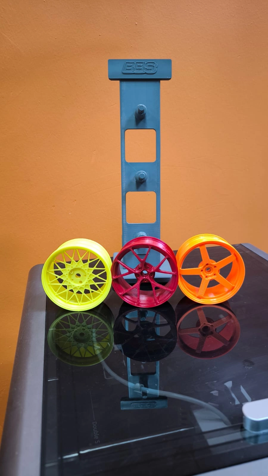 Üçlü Jant Dekoratif Aksesuar Renkli Modern Salon Dekoru ( Lisinya )