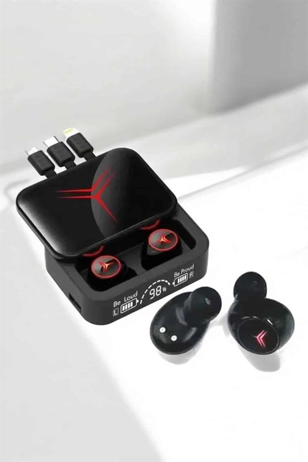 Ucuz Ve Kaliteli Bluetooth Kulaklık Tws Çoklu Şarj Girişi Yüksek Ses Kaliteli ( Lisinya )