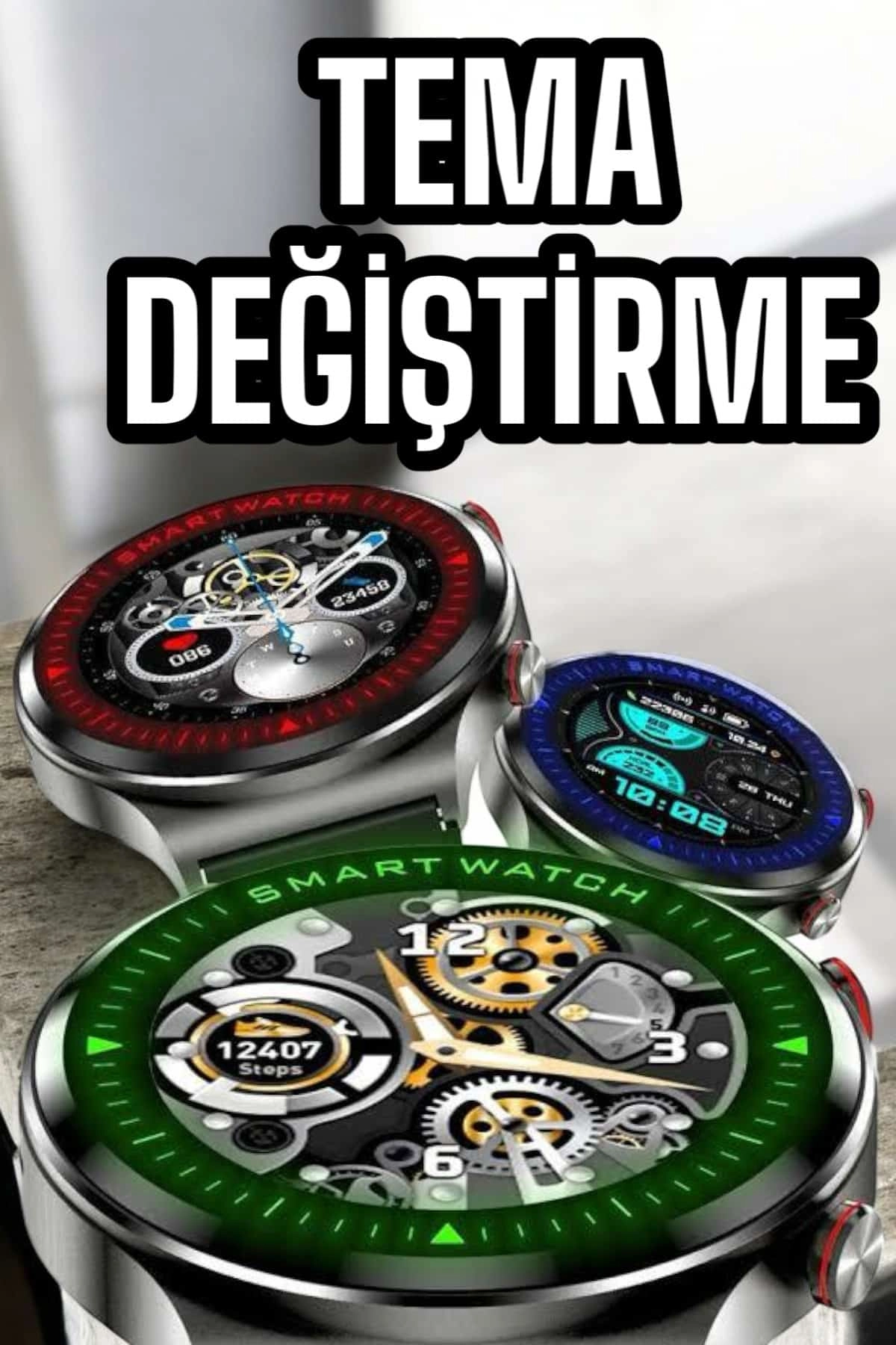 Ucuz Ve Kaliteli Yeni Nesil Bluetooth Bağlantılı Akıllı Saat ( Lisinya )