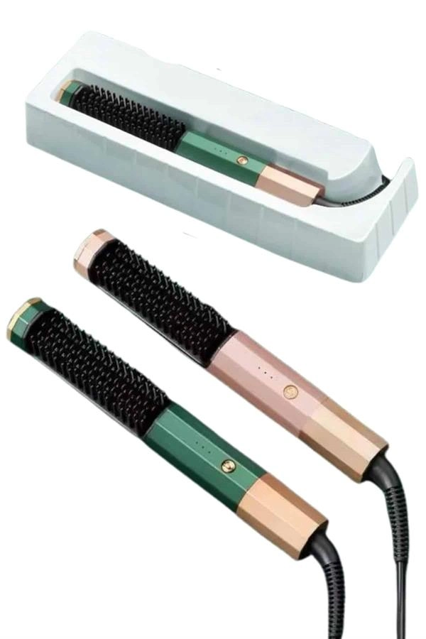 Üflemeli Saç Düzleştirici Fön Tarak Yüksek Isı Ayarlı İyon Özellikli ( Lisinya )