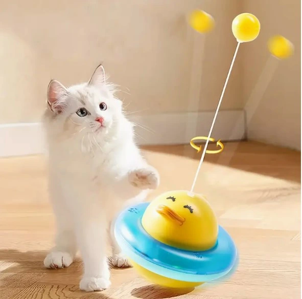 Ufo Şekilli Ördek Kedi Oyuncağı ( Lisinya ) Ufo Şekilli Ördek Kedi Oyuncağı ( Lisinya )