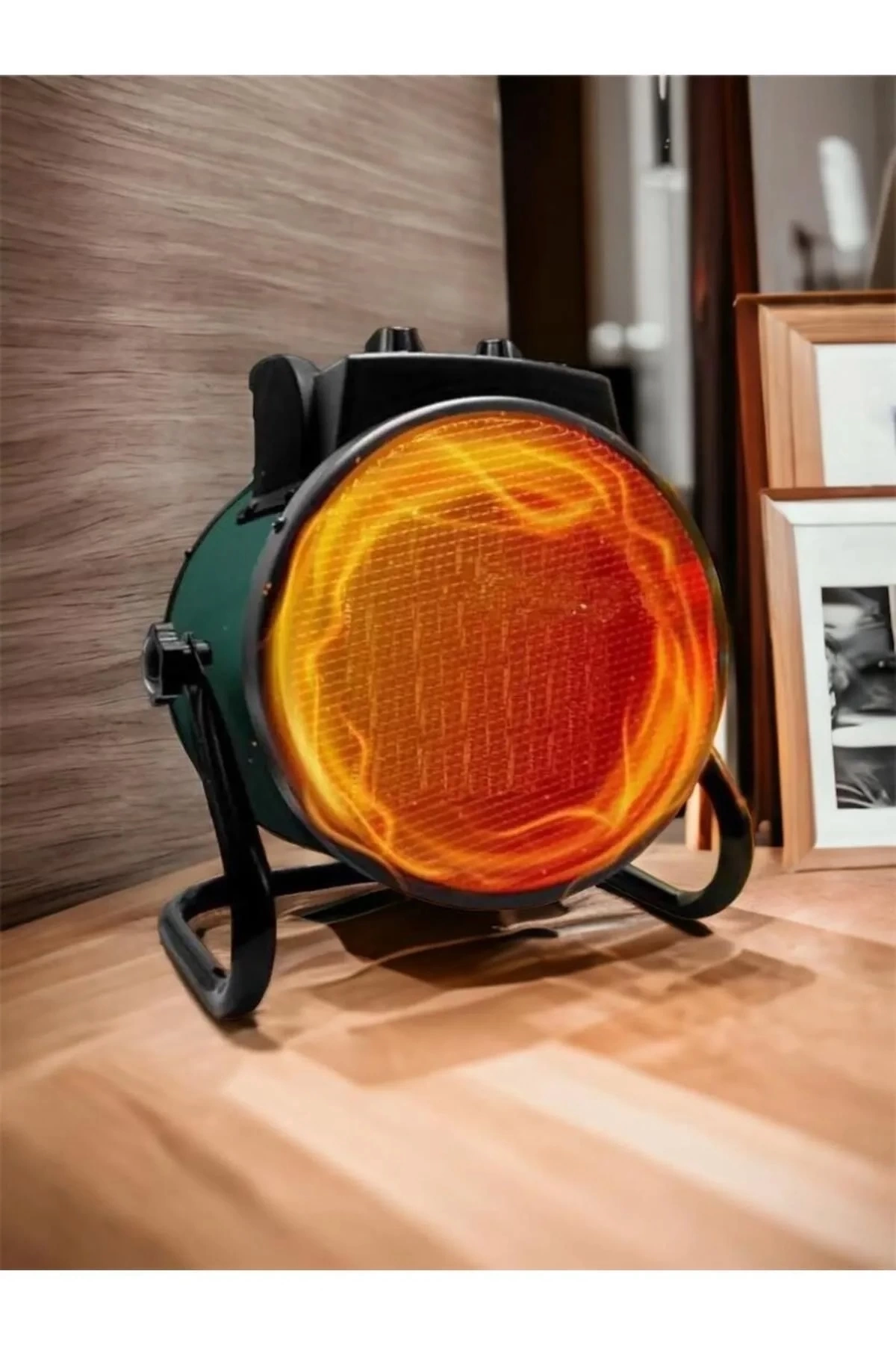 Ultra Güçlü 3000 Watt Taşınabilir Elektrikli Portatif Isıtıcı Soba Sıcak Hava Üfleyen Fan Radyatör ( Lisinya )