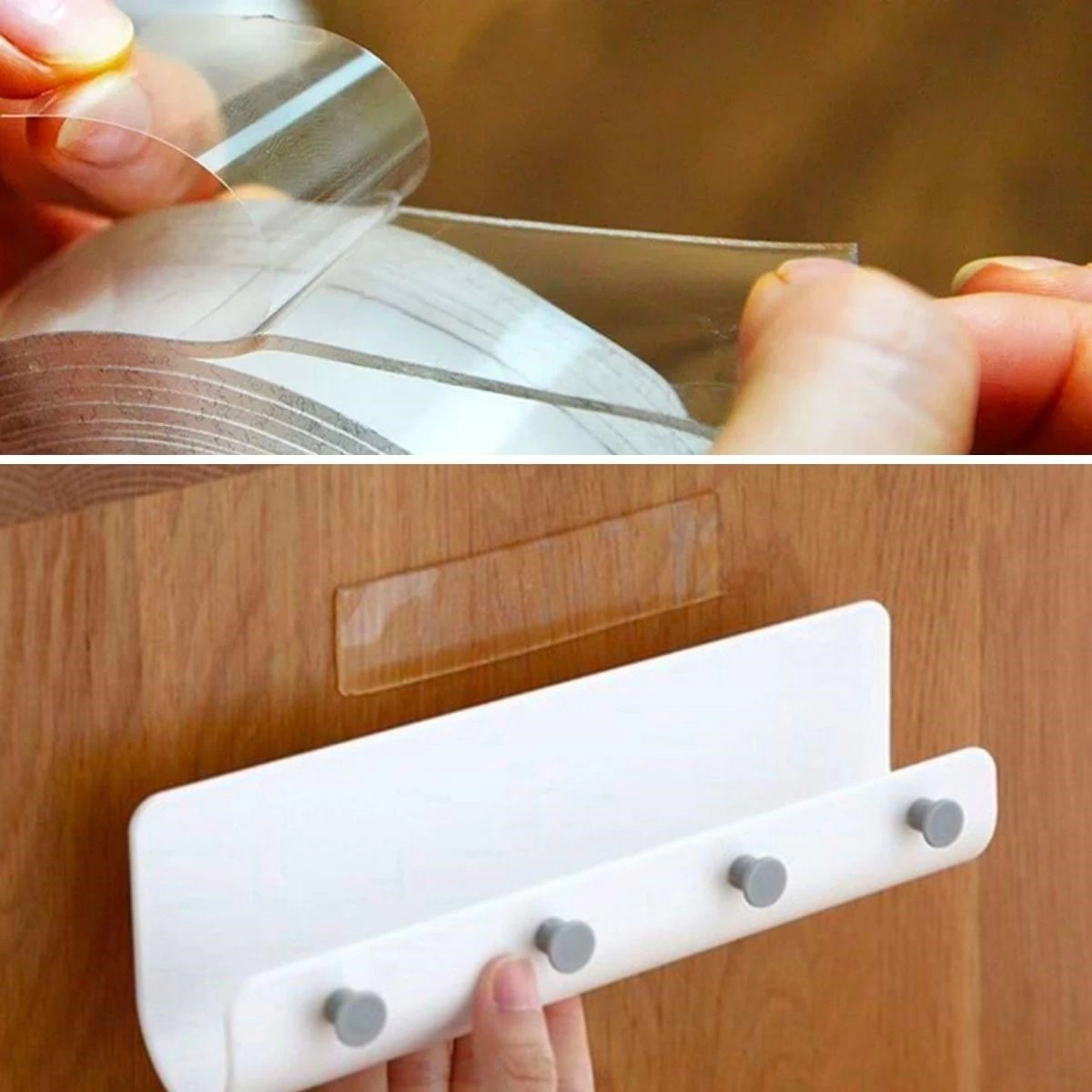 Ultra Güçlü Çift Taraflı 2 Mt X 3 Cm Çift Taraflı Nano Bant ( Lisinya ) Ultra Güçlü Çift Taraflı 2 Mt X 3 Cm Çift Taraflı Nano Bant ( Lisinya )