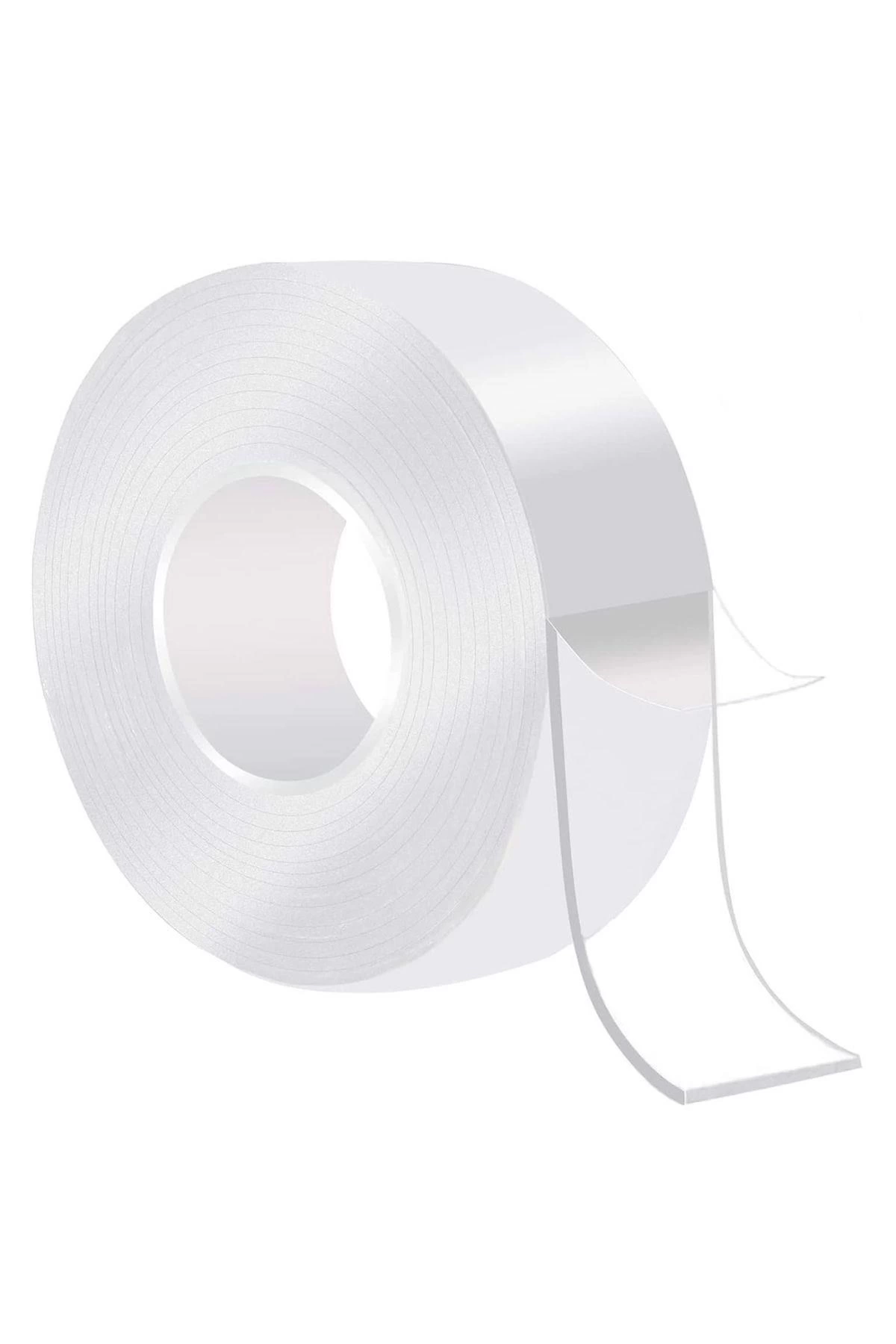 Ultra Güçlü Çift Taraflı 2 Mt X 3 Cm Çift Taraflı Nano Bant ( Lisinya ) Ultra Güçlü Çift Taraflı 2 Mt X 3 Cm Çift Taraflı Nano Bant ( Lisinya )