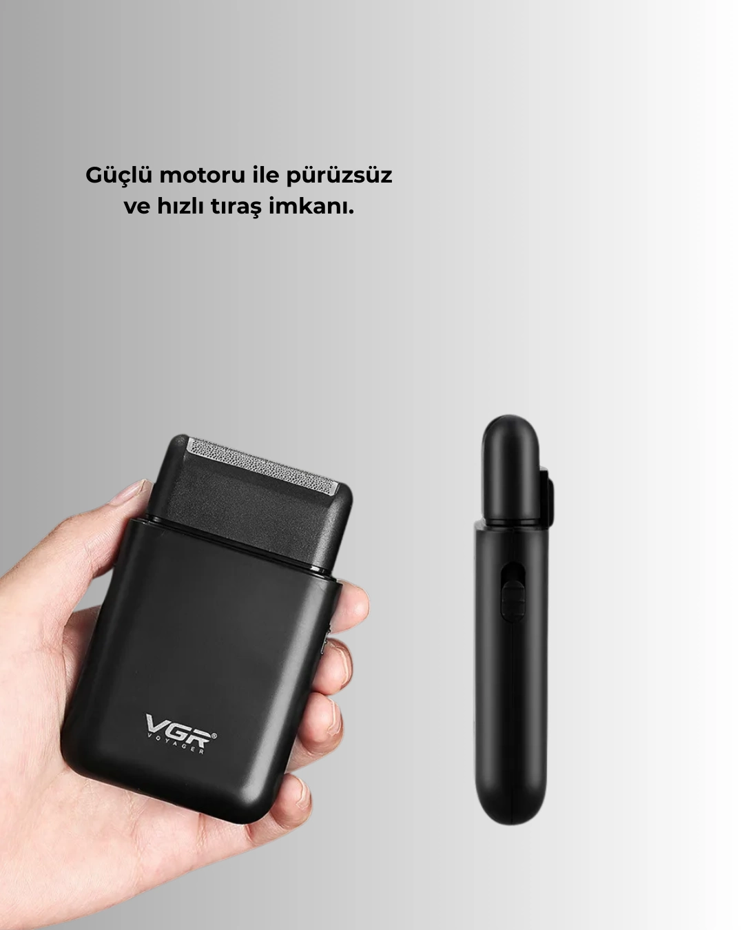 Ultra İnce Elektrikli Tıraş Makinesi | Usb Şarjlı Ve Su Geçirmez ( Lisinya )