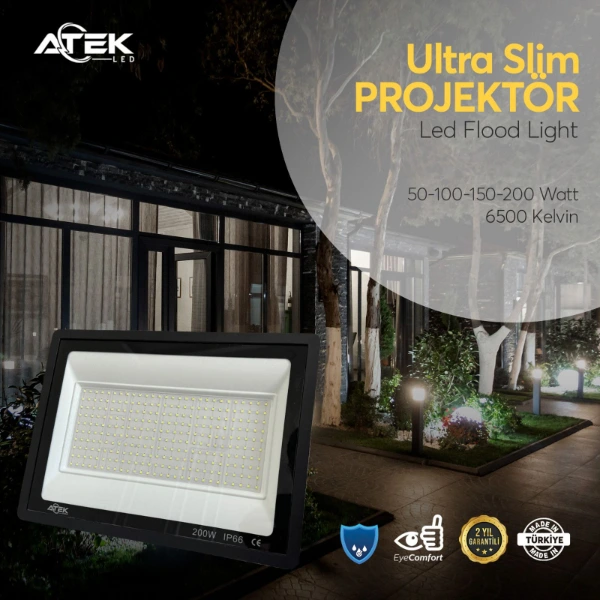Ultra Slim Projektör Dış Mekan Led Işık ( Lisinya ) Ultra Slim Projektör Dış Mekan Led Işık ( Lisinya )