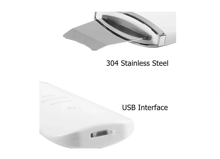Ultrasonik Spatula Yüz Akne Giderici Siyah Nokta Temizleme Cihazı ( Lisinya )