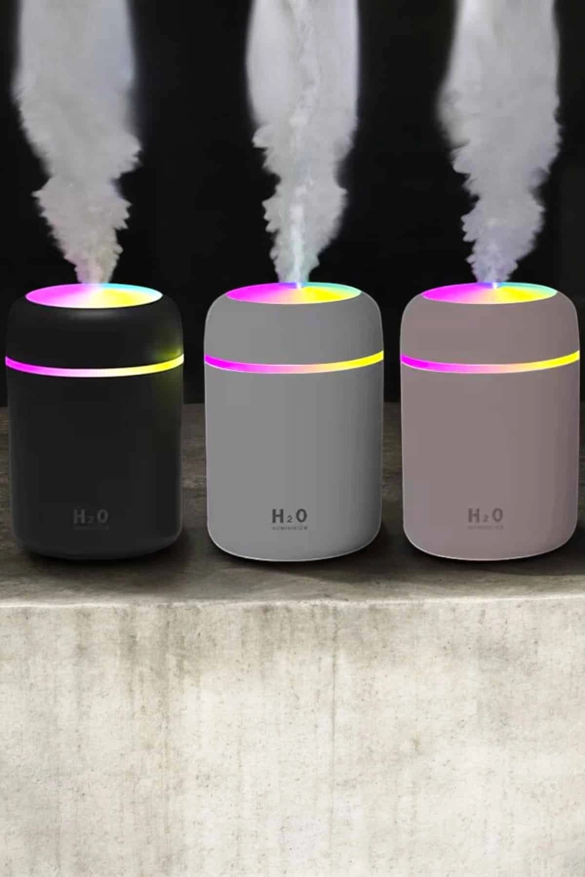 Ultrosonik Buharlı Hava Temizleyici Hava Nemlendirici Taşınabilir ( Lisinya )